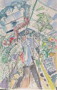 Ernst Ludwig Kirchner Im Treibhaus Spain oil painting artist